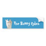 Monster Bunny Rules Bumper Stickers