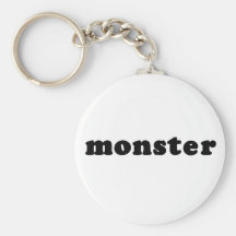 MONSTER Cheap and Generic T shirt Keychain