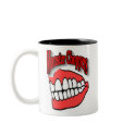 Monster Choppers Logo mugs by figstreetstudio Monster Choppers Logo mugs