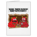 MONSTER clowns card