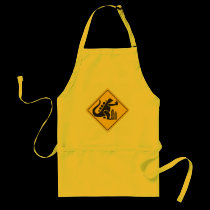 Monster Crossing aprons