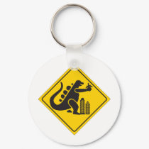 Monster Crossing keychains by glenndesigns Monster Crossing keychains