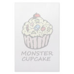 Monster Cupcake Stationery