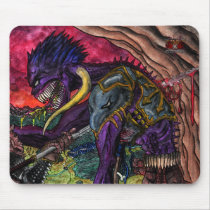 Monster Embrace - mousepads by XONRAD Monster Embrace - mousepads