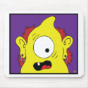 MONSTER face #2 mousepad