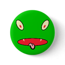 monster face button