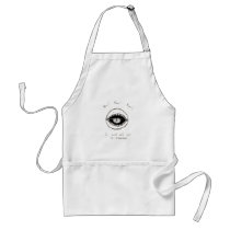 Monster face cute fun ink drawing silly art sketch aprons