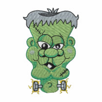 Monster Face embroidered shirts