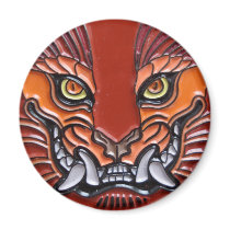 monster face magnet