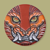 monster face magnet magnets