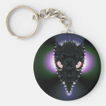monster fractal keychain