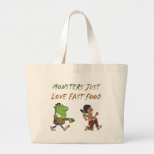 Monster Full Canvas Bag
