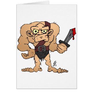 Monster Greeting Card