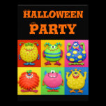 Monster Halloween Party Invitation invitations