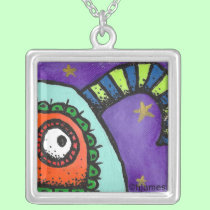Monster Horn Necklace necklaces