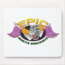 Monster Horsepower Mouse Pad mousepads by eprovetti Monster Horsepower Mouse Pad mousepads