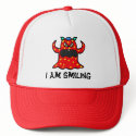 monster, I am smiling hats
