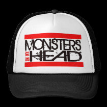 MONSTER IN MY HEAD hats