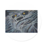 Monster in the wood stickers