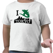 Monster in Tokyo Toddler Shirt t-shirts