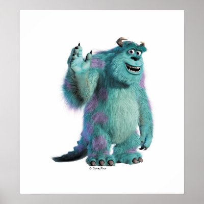 Monster Inc.'s Sulley Disney posters