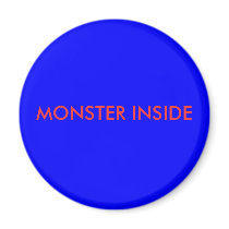 MONSTER INSIDE magnets by tinytim630 MONSTER INSIDE magnets