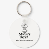 Monster Intern Key Protector keychains