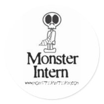 Monster Intern Stickers