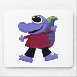 Monster Mash · Blue One-Eyed Monster mousepads