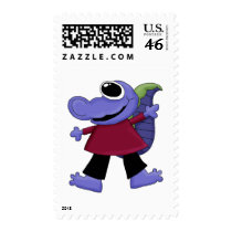 Monster Mash · Blue One-Eyed Monster postage by CSCountryCuties Monster Mash · Blue One-Eyed Monster postage