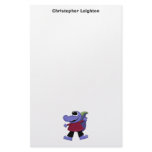 Monster Mash · Blue One-Eyed Monster Customized Stationery