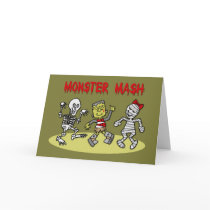 Monster Mash card by holiday_tshirts Monster Mash card