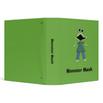 Monster Mash · Green Froggy Monster binders by CSCountryCuties Monster Mash · Green Froggy Monster binders