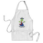 Monster Mash · Green One-Eyed Monster aprons