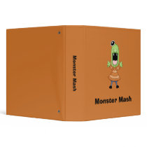 Monster Mash · Green One-Eyed Monster binders by CSCountryCuties Monster Mash · Green One-Eyed Monster binders