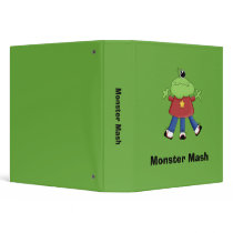 Monster Mash · Green One-Eyed Monster binders by CSCountryCuties Monster Mash · Green One-Eyed Monster binders