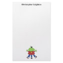 Monster Mash · Green One-Eyed Monster stationery