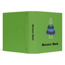 Monster Mash · Green Three-Eyed Monster binders by CSCountryCuties Monster Mash · Green Three-Eyed Monster binders