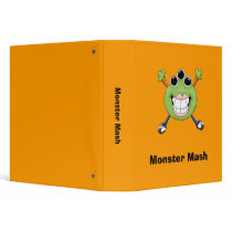 Monster Mash · Green Three-Eyed Monster binders by CSCountryCuties Monster Mash · Green Three-Eyed Monster binders