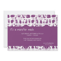 monster mash {halloween party invitation}