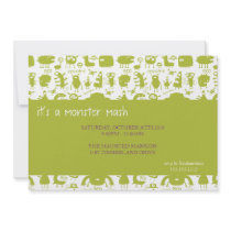 monster mash {halloween party invitation}