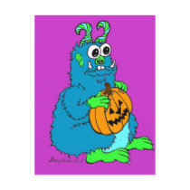 Monster Mash Invitation postcards by SherryHolderHunt Monster Mash Invitation postcards