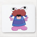 Monster Mash · Pink & Red Monster mousepads