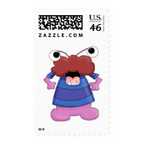 Monster Mash · Pink & Red Monster postage by CSCountryCuties Monster Mash · Pink & Red Monster postage