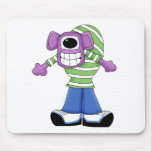 Monster Mash · Purple One-Eyed Monster mousepads