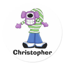 Monster Mash · Purple One-Eyed Monster stickers by CSCountryCuties Monster Mash · Purple One-Eyed Monster stickers