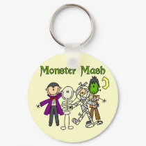 Monster Mash T-shirts and Gifts keychains by stick_figures Monster Mash T-shirts and Gifts keychains