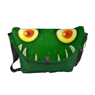 Monster messenger bag
