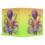 monster octopus notebook binders