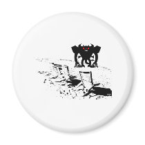 Monster on Land magnets